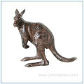 Garden Australian Animal Bronze Kangaroo Statue